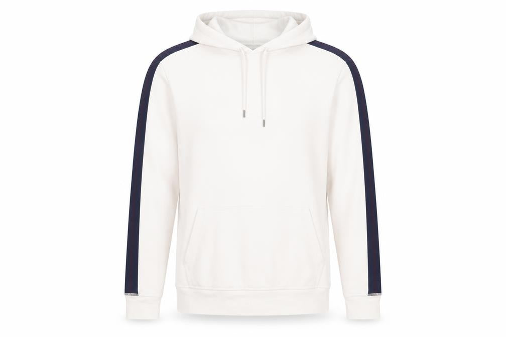 River Island Men's Ivory Hoodie, S, Pullover