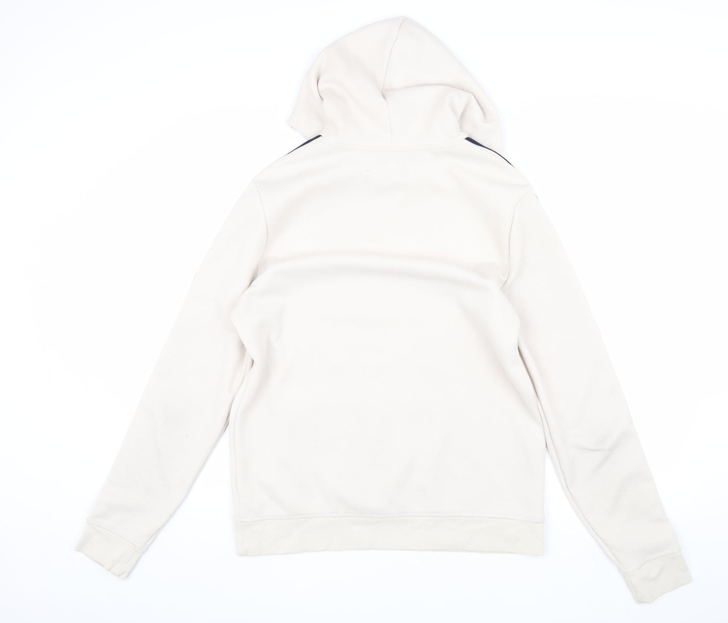 River Island Men's Ivory Hoodie, S, Pullover