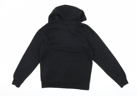 Jack & Jones Men's Black Pullover Hoodie, Size S