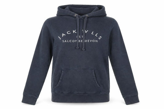 Womens UK 10 Regular Jack Wills Blue Pullover Hoodie