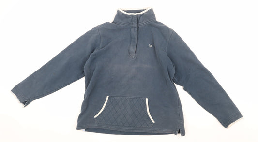Crew Clothing Co. Women's Blue Pullover Sweatshirt 12