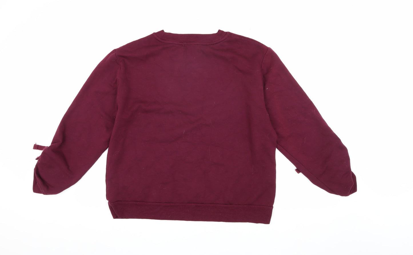 Marks and Spencer Women's Red Pullover Sweatshirt Size 14