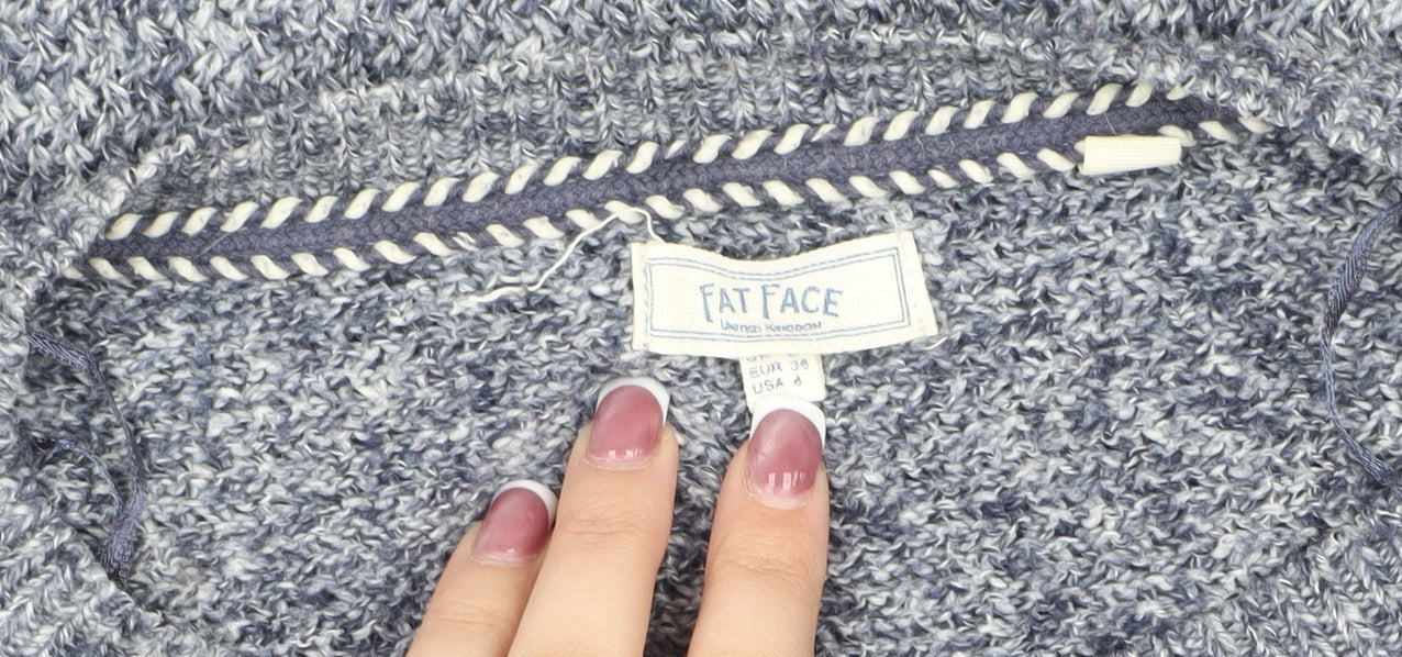 Fat Face Women's Blue Pullover Jumper Size 10