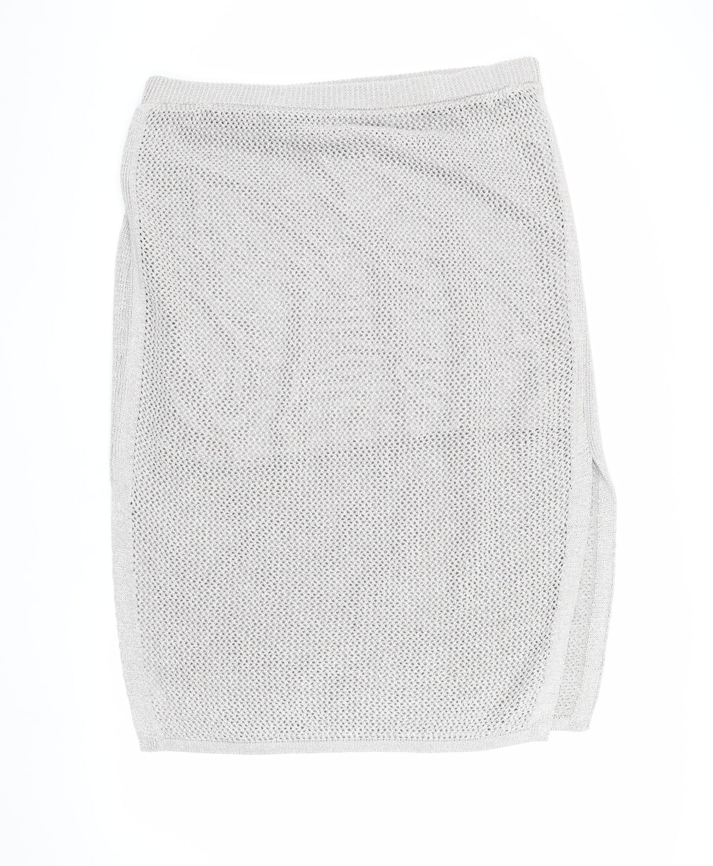 Marks and Spencer Women's Grey XL Knit Pencil Skirt