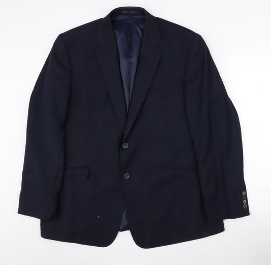 Charles Tyrwhitt Men's Blue Blazer 46R Classic Fit
