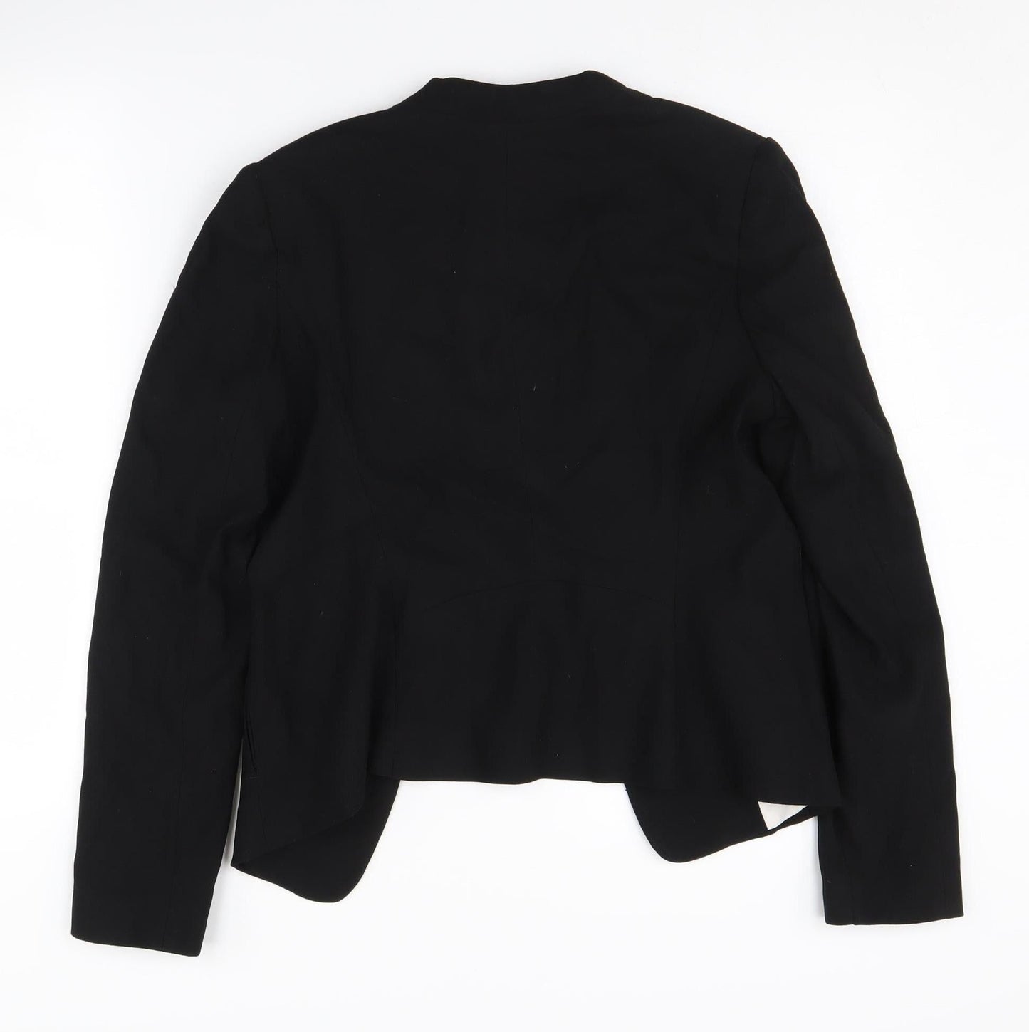New Look Women's Black Blazer, Size 8, Lined, Regular Fit