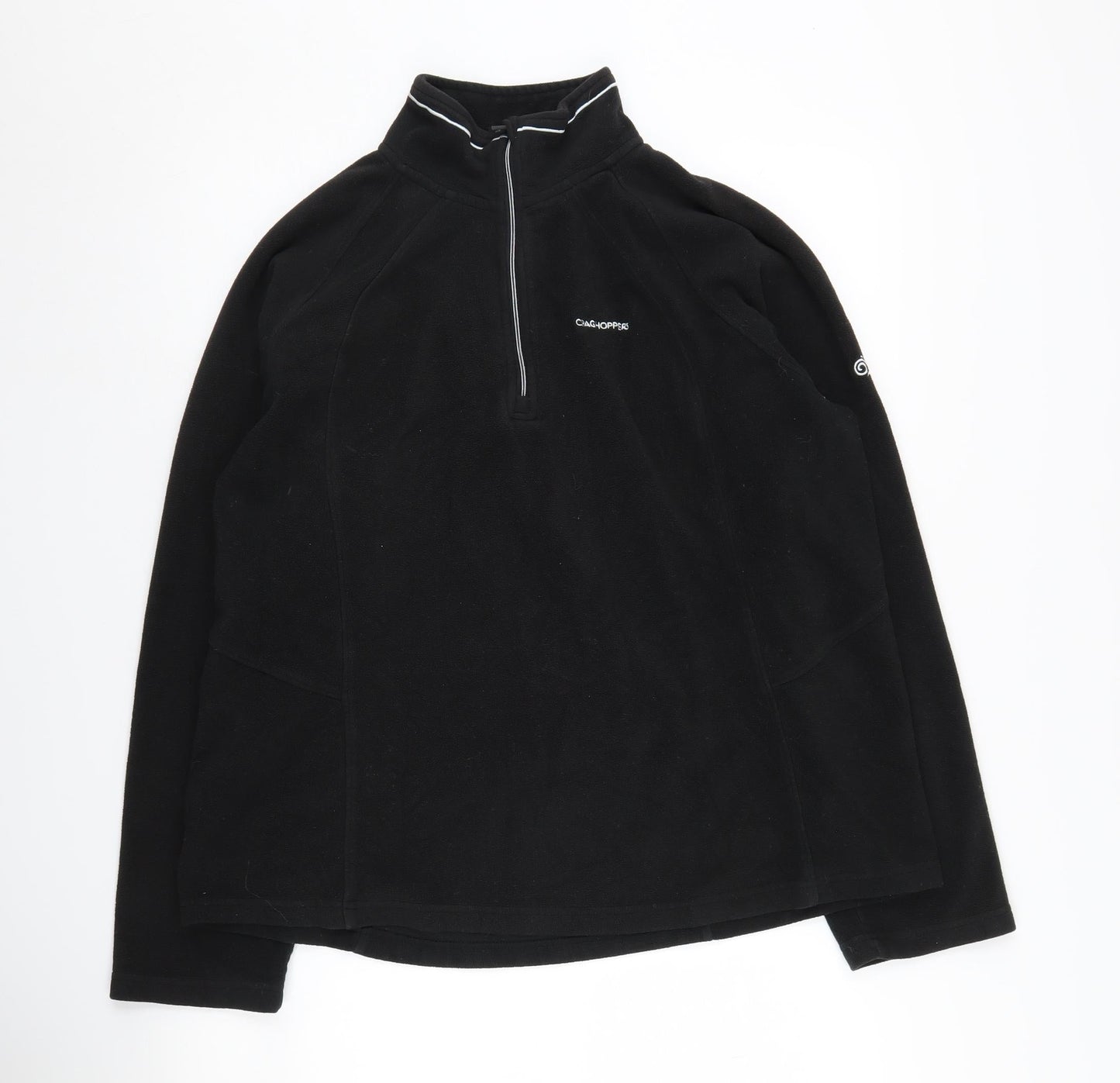 Craghoppers Women's Black Fleece Sweatshirt Size 16