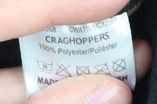 Craghoppers Women's Black Fleece Sweatshirt Size 16