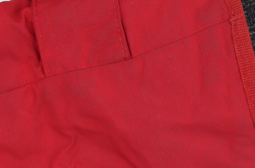 Next Women's Red Hooded Parka Jacket Size 10