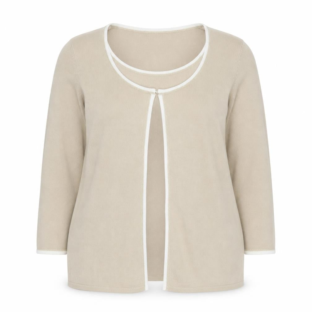 Marks and Spencer Women's Beige Cardigan Size 16