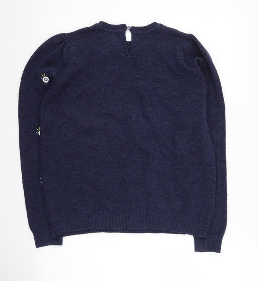 Crew Clothing Women’s Blue Pullover Jumper Size 10