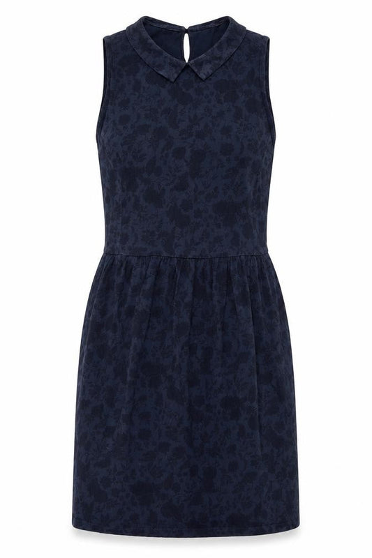 Jack Wills Women's Blue Floral Cotton Dress
