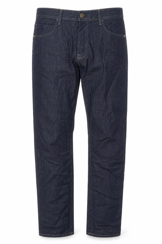 Crosshatch Men's Blue Straight Jeans 38L Regular Fit