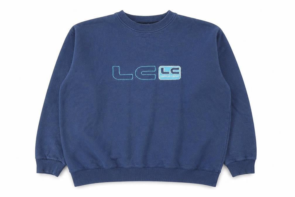 Mens UK M Regular Lee Cooper Blue Pullover Sweatshirt