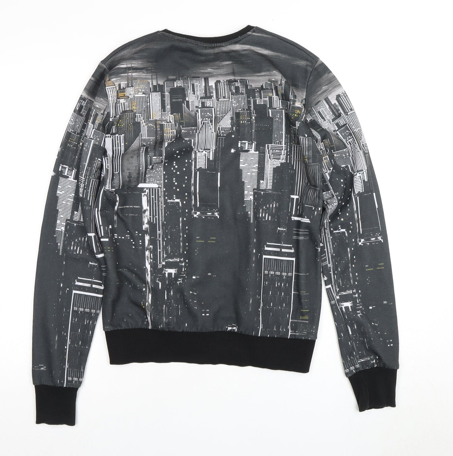 Men's Multicoloured Batman Superman Graphic Sweatshirt Size S