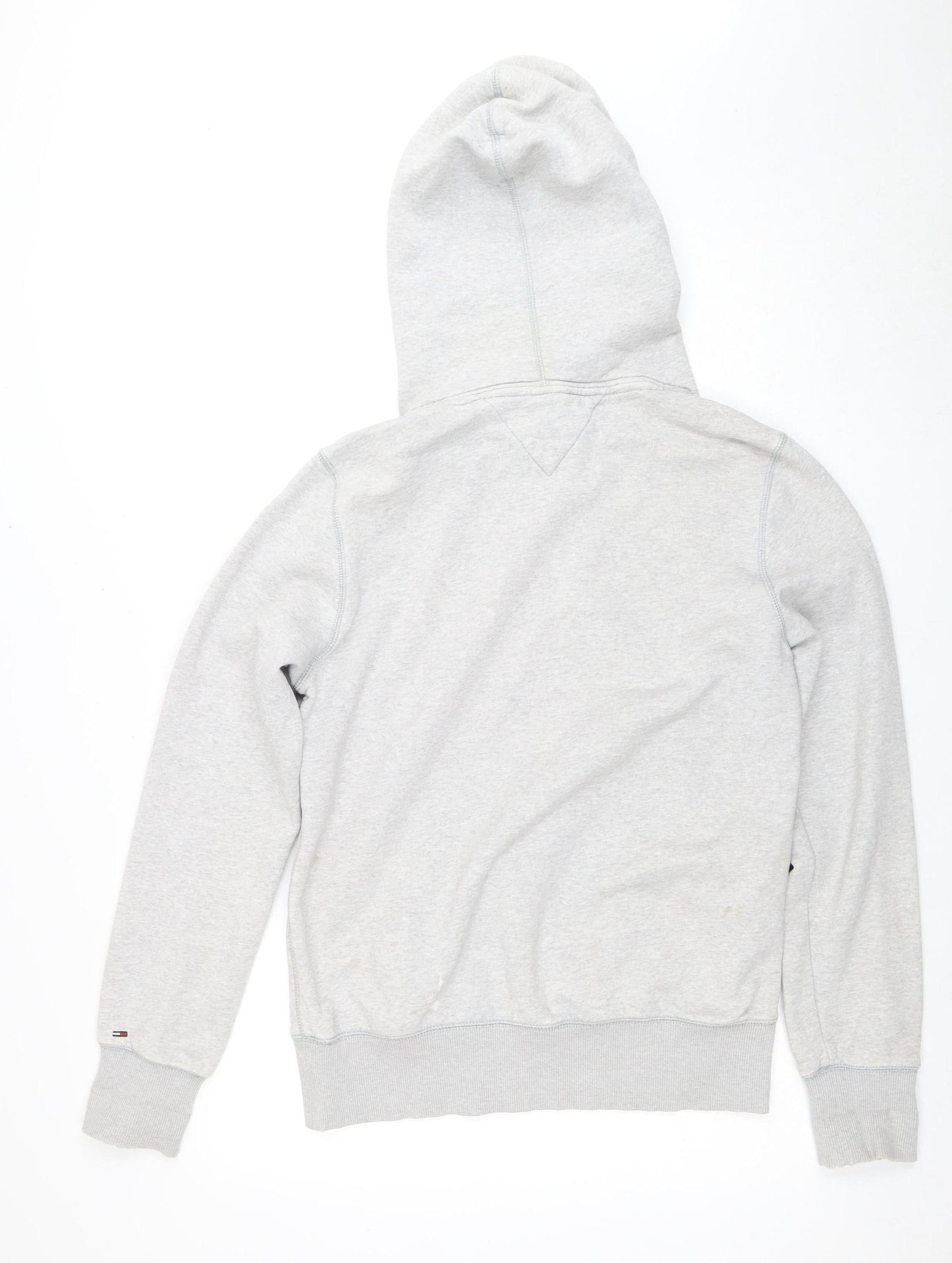 Hilfiger Denim Men’s Grey Pullover Hoodie, Large