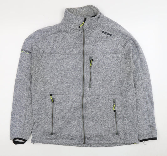 TOG24 Men's Grey Windbreaker Jacket L