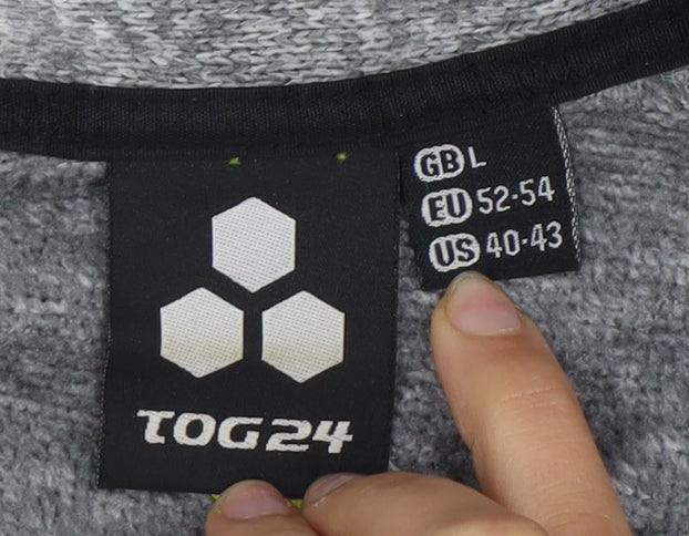 TOG24 Men's Grey Windbreaker Jacket L