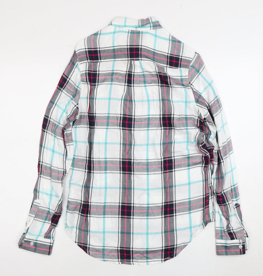 TOG24 Women's Multicoloured Plaid Button-Up Shirt