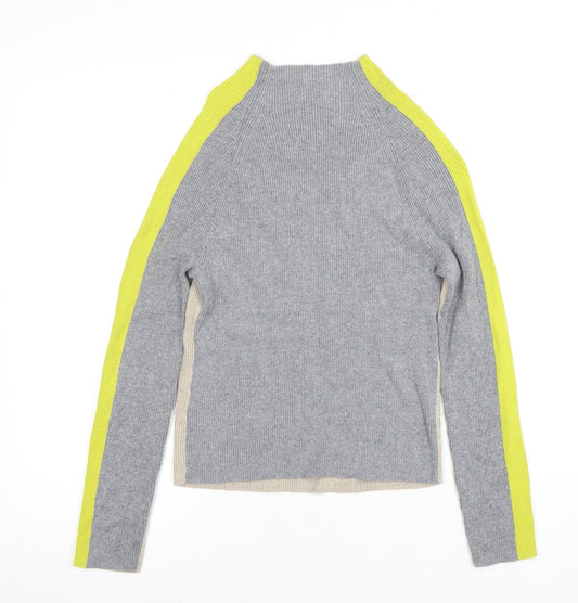 White Stuff Women's Grey Pullover Jumper, Size 10