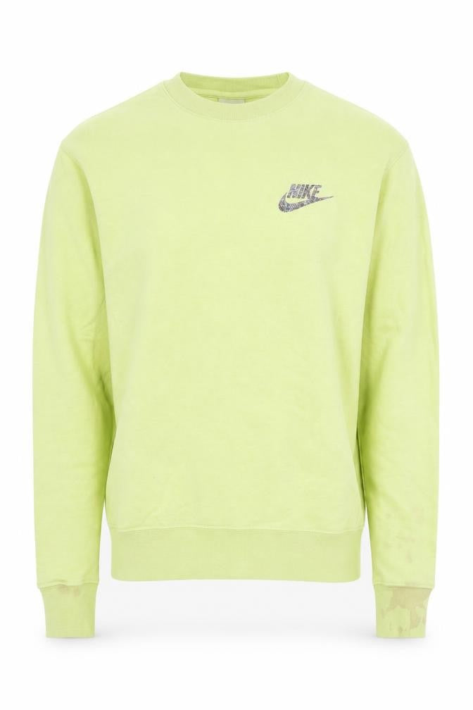 Mens UK XS Regular Nike Green Pullover Sweatshirt