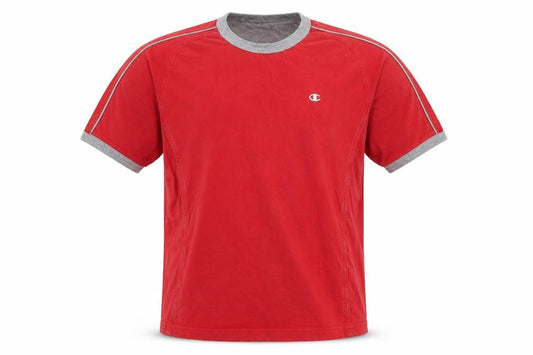 Mens UK Size S Champion Red  Cotton T-Shirt