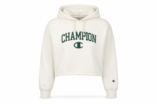 Womens UK S Relaxed Champion Ivory Pullover Hoodie