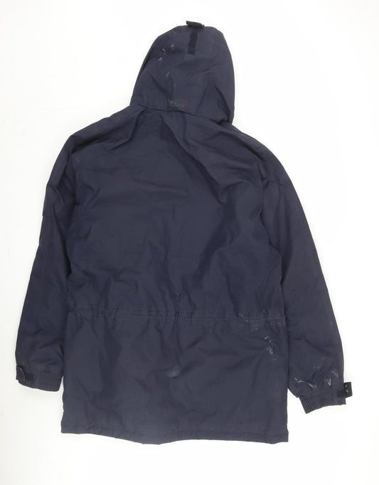 Regatta Men's Blue Parka Jacket S - Hooded Outdoor Style