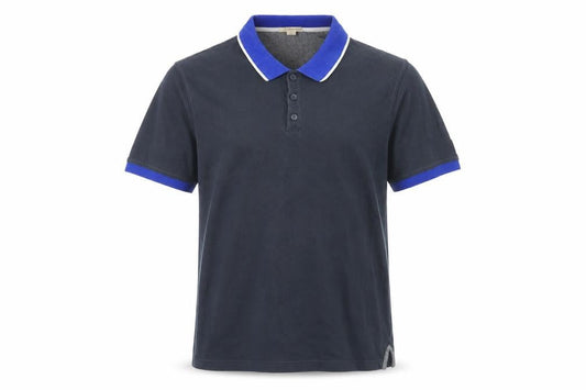 DKNY Jeans Men's Blue Polo Shirt 2XL Short Sleeve