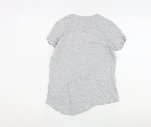 Soulcal & Co Girls Grey Graphic Print T-Shirt 13 Years