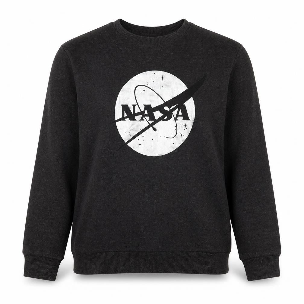 NASA Womens Black Sweatshirt Size 10