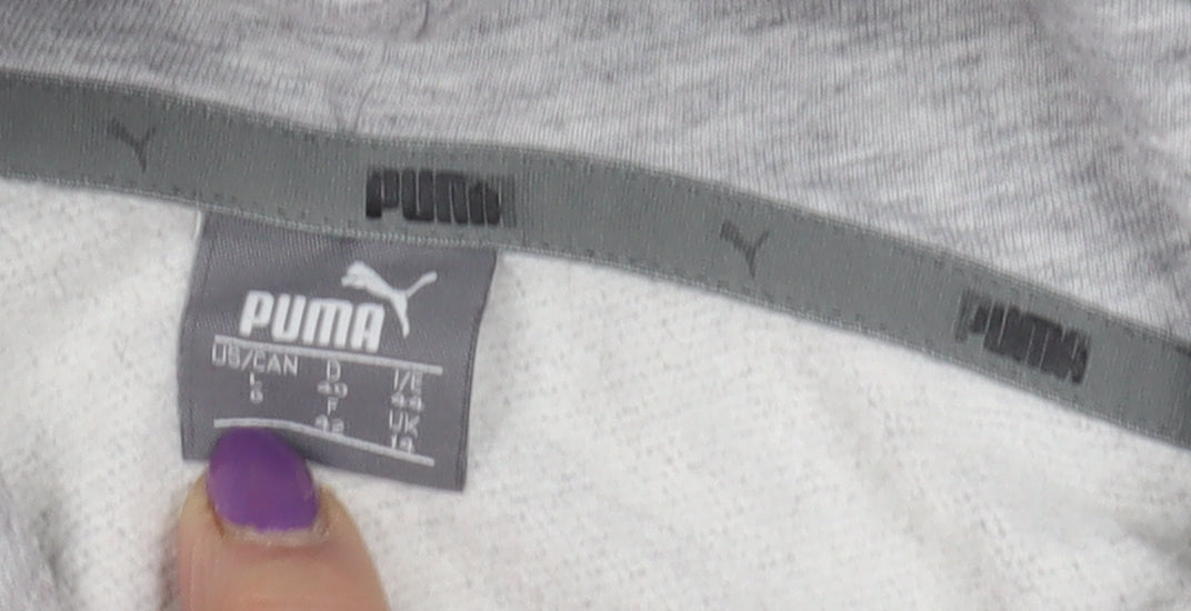Puma Women's Grey Pullover Hoodie Size 16
