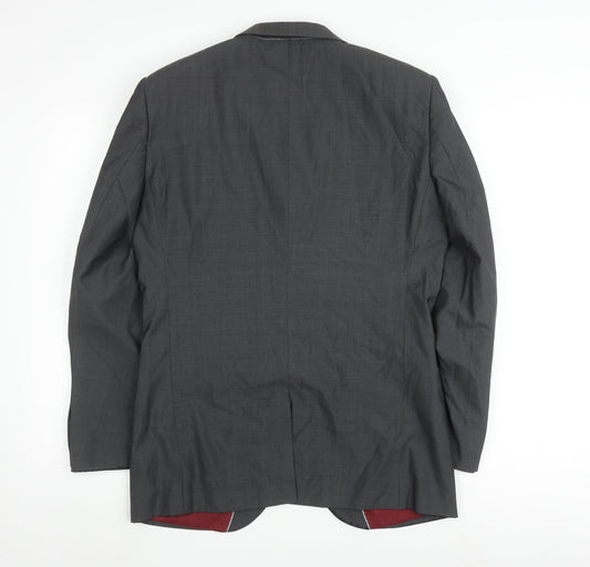 Next Men's Grey Blazer 38S Business
