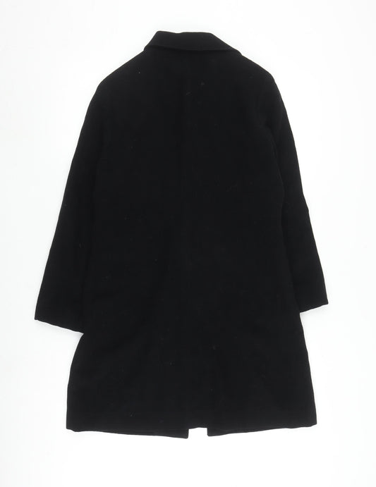 Suzuya Women's Black Wool Coat Size S