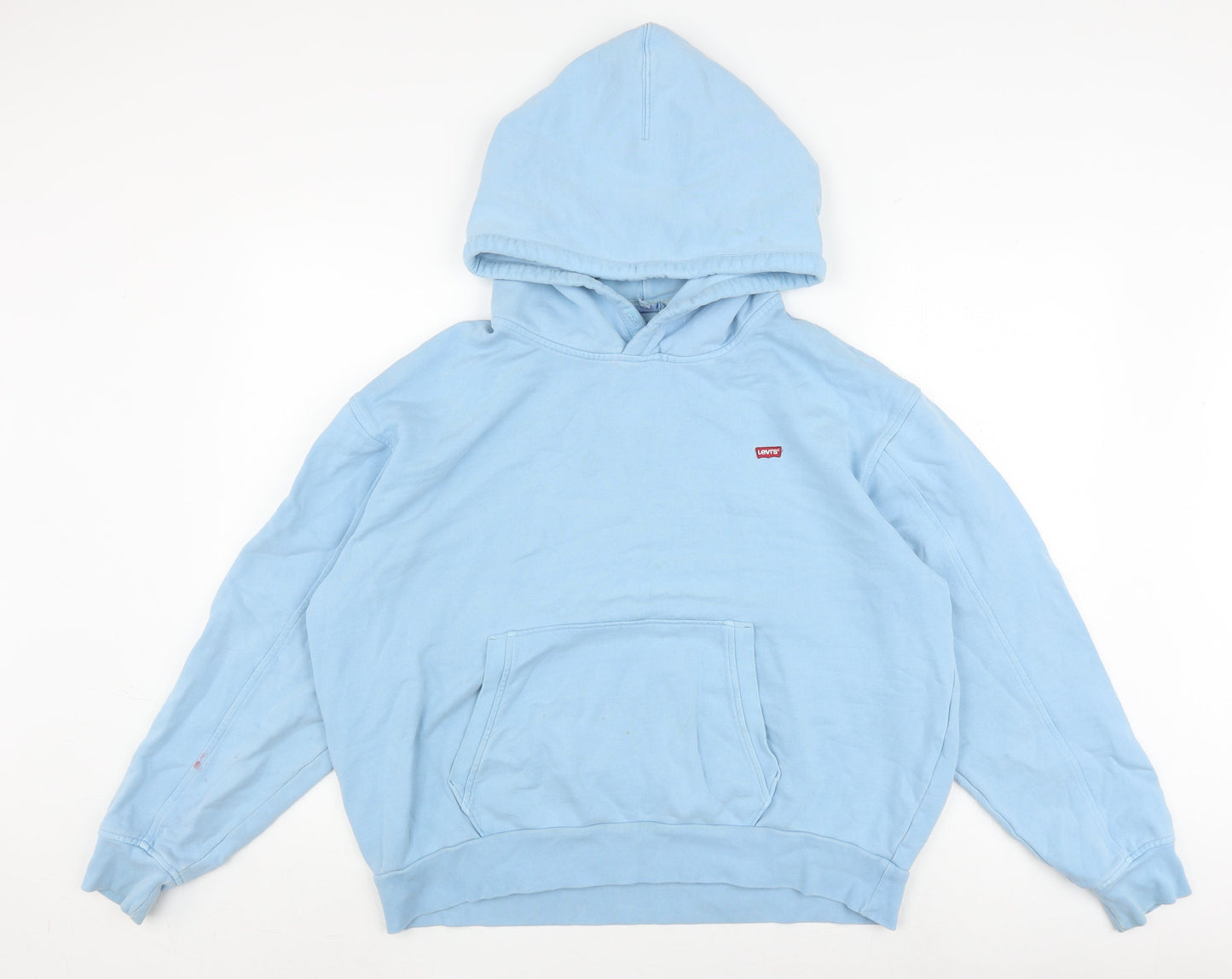 Levi's Blue Hooded Pullover for Men - Size M