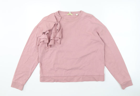 Ted Baker Women's Pink Pullover Sweatshirt - Size S