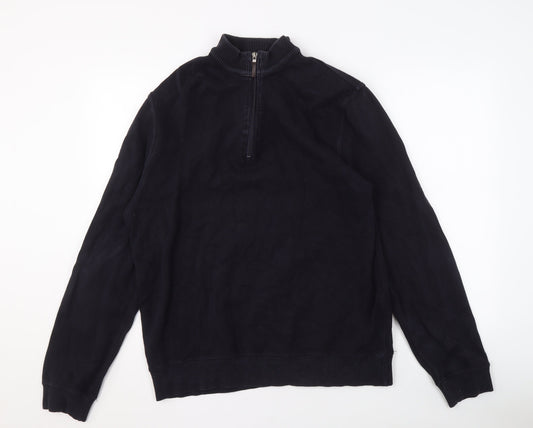 John Partridge Men's Black L Pullover Sweatshirt