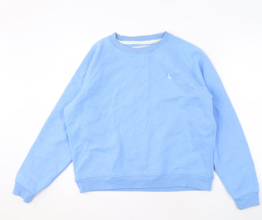 Jack Wills Women's Blue Pullover Sweatshirt Size 12