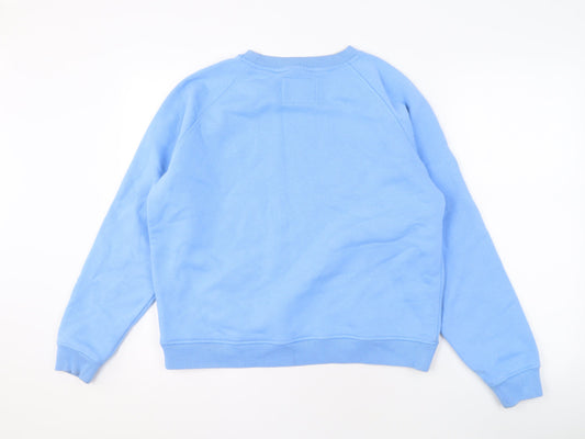 Jack Wills Women's Blue Pullover Sweatshirt Size 12