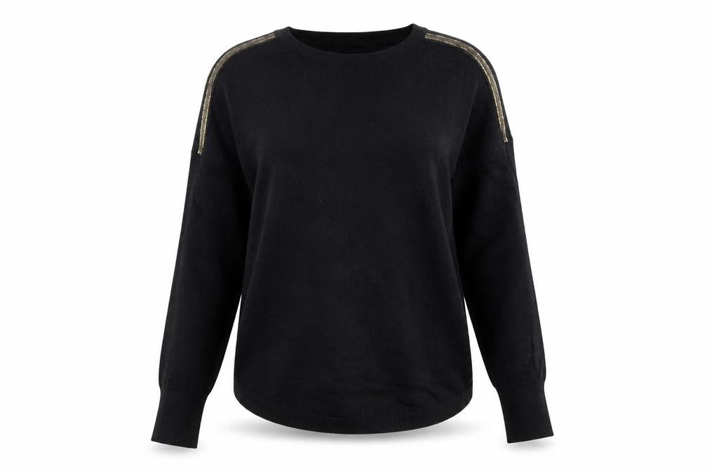Oasis Women's Black Pullover Jumper - M