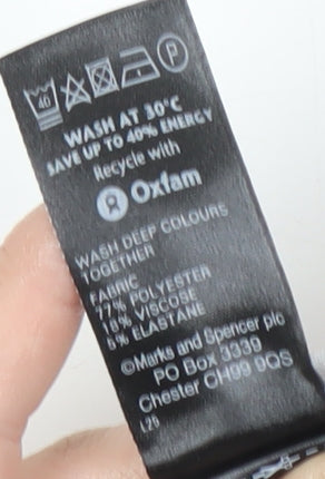 Marks and Spencer Women's Grey Trousers Size 12