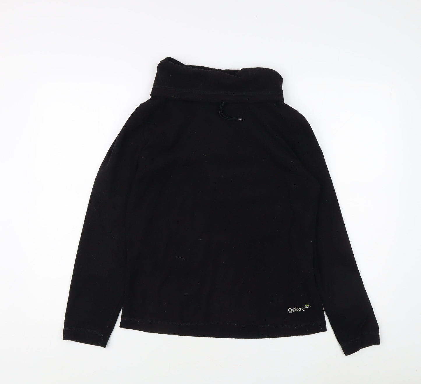 Gelert Women's Black Fleece Top, Size 10, Drawstring