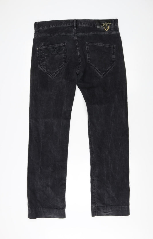 Billabong Unisex Black Straight Trousers UK 6