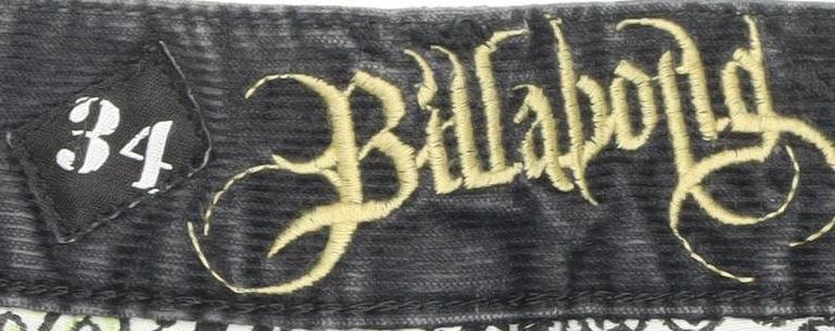 Billabong Unisex Black Straight Trousers UK 6