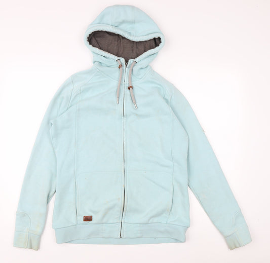 Jack Wolfskin Women's Blue Medium Full Zip Hoodie