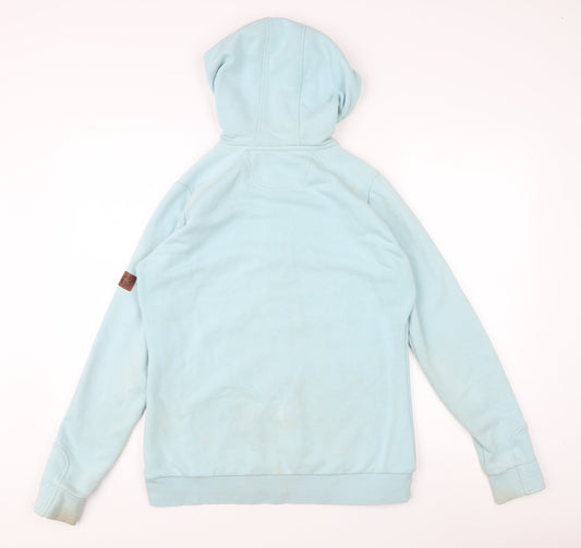Jack Wolfskin Women's Blue Medium Full Zip Hoodie