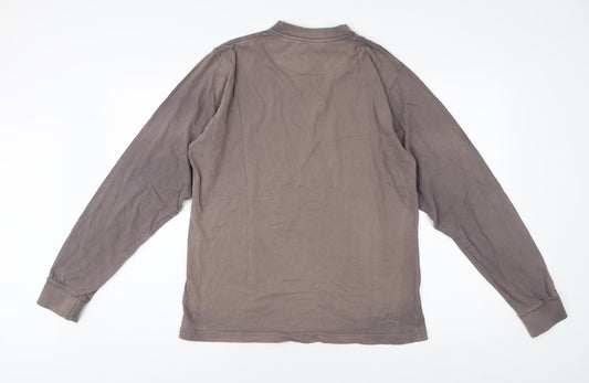 Lewis & Finch Men's Brown Medium Vintage Sweatshirt