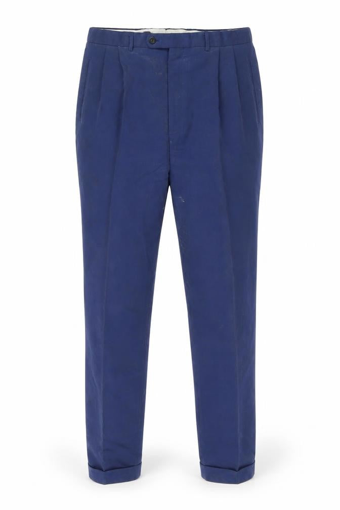 Uomo Desideri Men's Blue Dress Pants Size 38
