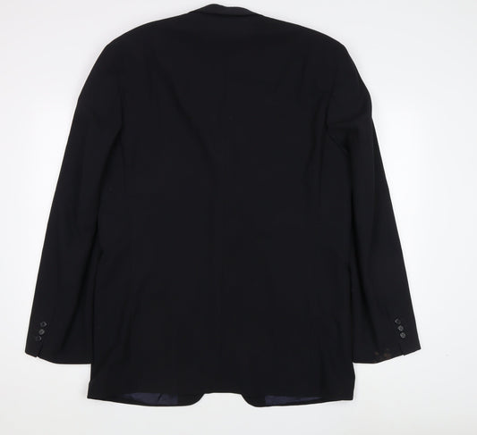 Burton Menswear Men's Black Blazer, Size 42L