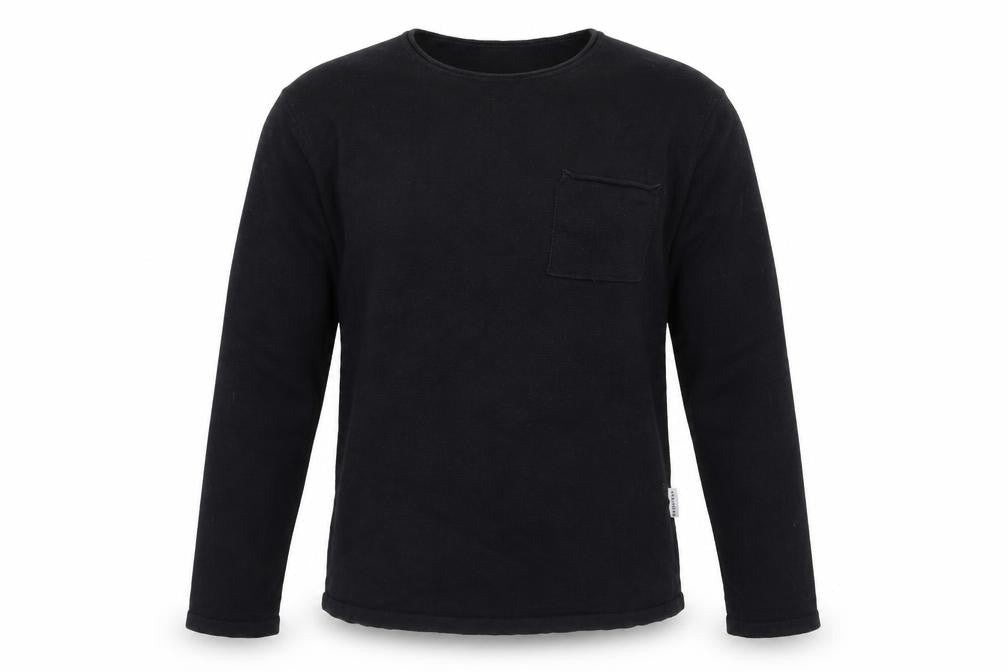 Bellfield Men's XL Black Cotton Pullover Jumper